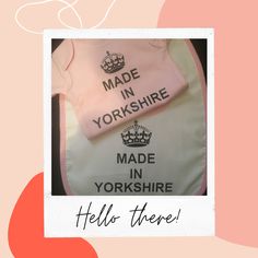 Gift for Yorkshire baby| baby shower gift | new baby gift | made in yorkshire Yorkshire Accent, Yorkshire Wolds, Wetherby Yorkshire, What Sells On Etsy, Thirsk Yorkshire