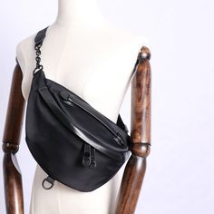 Overview:Design: Womens Black Nylon Leather Fanny Pack Nylon Chest Bag Womens Hip Bag Waist Bag For WomenInclude: A Chest BagCustom: NoLeather: Cowhide, Nylon Measures: 30cm x 18cm x 12cm / 28cm x 17cm x 11cmWeight: 0.38kgSlots: 1 zip main slots, 1 phone slot, 1 inner slot, Accessories(option): NoneStyle: Womens Black Nylon Leather Fanny Pack Nylon Chest Bag Womens Hip Bag Waist Bag For WomenVery durable (At least 5 Years) and it should last a life time Note:Each Item will have very slight varia Waist Bags For Women, Felt Hair Accessories, Black Fanny Pack, Felt Necklace, Leather Craft Projects, Leather Diy Crafts, Leather Fanny Pack, Felt Bag, Leather Pattern