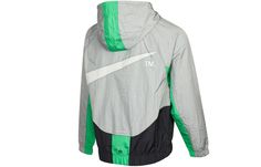 Nike Sportswear Hooded Jacket For Streetwear, Nike Hooded Jacket For Streetwear, Green Moisture-wicking Windbreaker For Sports, Green Moisture-wicking Sports Windbreaker, Sporty Green Moisture-wicking Windbreaker, Sporty Green Track Jacket For Outdoor Activities, Green Functional Track Jacket With Moisture-wicking, Functional Green Track Jacket With Moisture-wicking, Green Moisture-wicking Sportswear Windbreaker