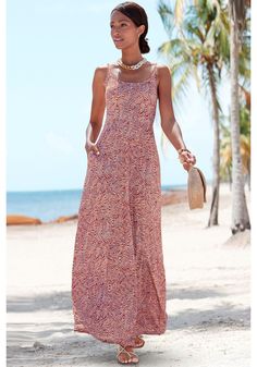 Multi Spaghetti Strap Maxi Dress X30186 | LASCANA Midi Maxi Dress With Adjustable Straps For Day Out, Maxi Dress With Adjustable Straps, Chic Maxi Dress With Adjustable Straps, Maxi Dress With Adjustable Straps For Day Out, Spring Printed Maxi Dress With Spaghetti Straps, Printed Maxi Dress With Spaghetti Straps For Spring, Spaghetti Strap Printed Dress For Beach Season, Beach Season Dresses With Spaghetti Straps And Print, Beach Season Printed Dress With Spaghetti Straps