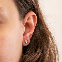 14K 18K Real Gold Spider Earring, Handmade Animal Jewelry, Pusback Spider Studs for Women, Spider Jewelry, Insect Stud Earrings Gift for Her 📘 D E T A I L S * Solid Gold (real gold, no gold-filled or no gold plated material) * Karat: 14K(585), 18K(750) * Gold color: Yellow, rose, and white * Spider Height: 9.00 mm approx. * Spider Width: 9.00 mm approx. Measurements may vary slightly due to handwork. 🎁 P A C K A G I N G * All items are nicely packaged ready to gift in jewelry boxes. * You can Gold Plated Ear Climbers As Gift, 14k Gold Ear Climbers For Gift, 14k Gold Ear Climbers As Gift, Handmade Gold Ear Climbers As Gift, Handmade Gold Ear Climbers For Gift, Handmade Gold Ear Climbers Gift, 14k Gold Pierced Cluster Earrings As Gift, 14k Gold Cluster Earrings For Gift, Gold Ear Climbers As Gift