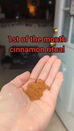 Lunar Apotheca ✨ Enchanted Shop on Instagram: "First of the month cinnamon ritual! If you can't be respectful of others' traditions, keep scrolling instead of spewing hatred 😚 This is a quick and easy ritual to be done on the first of every month, to welcome abundance and prosperity to yourself and your household. Cinnamon has been thought to attract lucky outcomes and amplify energy since ancient times 🕯️ 1. On the first of every month, go to the entrance of your home with a handful of cinn Cinnamon On The First, First Of Month Rituals, Beginning Of The Month Ritual, First Of The Month Cinnamon Ritual, First Day Of The Month Rituals, Cinnamon Ritual 1st Of The Month, Cinnamon Spell First Of The Month, 1st Of The Month Rituals