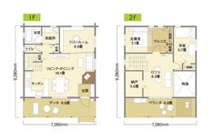 the floor plan for an apartment in japan