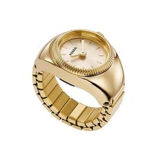 The 10 Best 2024 Jewelry Trends to Shop Ahead of the New Year Fossil Ring, Watch Ring, Fossil Watches Women, Watch Set, Fossil Watch, Hand Watch, Fossil Watches, Gold Models, Ring Watch