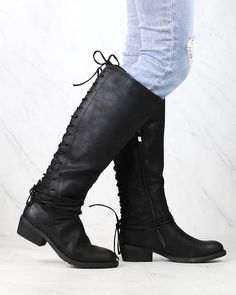 Very Volatile - Miraculous Knee High Zip Boot in More Colors – Shop Hearts Wide Calf High Ankle Lace-up Boots For Fall, Wide Calf Lace-up Boots For Fall, Casual Wide Calf Lace-up Heeled Boots, Wide Calf Low Heel Boots For Fall, Wide Calf Combat Boots With Round Toe For Fall, Wide Calf Lace-up Mid-calf Boots For Fall, Fall Combat Boots With Wide Calf And Round Toe, Wide Calf Combat Boots For Fall, Fall Combat Boots With Wide Calf