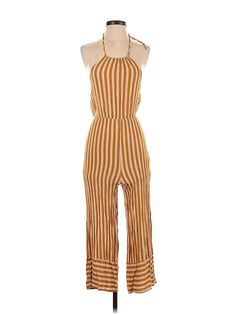 Urban Outfitters Jumpsuit Size: X-Small Dresses - used. 100% RAYON, Chevron/Herringbone | Urban Outfitters Jumpsuit: Gold Chevron/Herringbone Jumpsuits - Size X-Small Sleeveless Cotton Jumpsuits And Rompers By Urban Outfitters, Sleeveless Cotton Jumpsuits From Urban Outfitters, Urban Outfitters Sleeveless Cotton Jumpsuit And Romper, Striped Sleeveless Jumpsuits And Rompers For Day Out, Sleeveless Striped Jumpsuits And Rompers For Day Out, Urban Outfitters Cotton Jumpsuits And Rompers For Spring, Fitted Cotton Jumpsuits And Rompers By Urban Outfitters, Urban Outfitters Fitted Cotton Jumpsuits And Rompers, Sleeveless Jumpsuits And Rompers By Urban Outfitters For Vacation