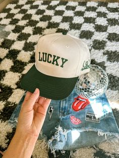 Lucky Trucker Hat for Women Trendy Trucker Hat Her Embroidered Trucker Hat Two Toned Tan Trucker Hat Green St Lucky Girl Club Hat for Her - Etsy Cute Trucker Hats, Salon Merch, Green Trucker Hat, St Patricks Day Hat, Funny Trucker Hat, Irish Hat, Custom Trucker Hats, Embroidery Caps, Hat Day