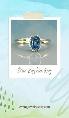 Lovely Solid 14k Gold Ring set with Light Blue Sapphire, Natural blue sapphire Oval Ring for Women, Gemstone Ring. This ring is a dazzling, solitaire sapphire ring. The blue sapphire gem is set in an open bezel exposing the blue sapphire to more light and increasing it's intensity.The ring was designed with the bezel sitting on top of the ring allowing you to wear it on it's own or to stack it with other rings. Minimalist Blue Sapphire Ring In 14k Gold, Minimalist Oval Sapphire Ring, Heirloom Blue Sapphire Solitaire Ring, Minimalist Sapphire Oval Birthstone Ring, Minimalist Oval Sapphire Birthstone Ring, Blue Sapphire Ring Stamped 14k For Gift, Heirloom 14k Gold Blue Sapphire Ring, Heirloom Blue Sapphire Ring In 14k Gold, Minimalist Oval Sapphire Ring In 14k Gold