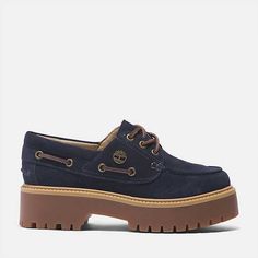 Women’s Timberland® C.F. Stead™ Indigo Suede Stone Street Platform Boat Shoe Timberland Store, Regenerative Agriculture, Timberland Women, Stone Street, Classic Boat, Womens Boat Shoes, Timberlands, Classic Boats, Boat Shoe