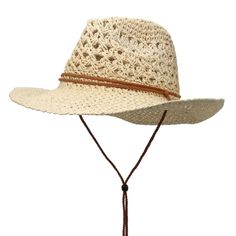 Saddle Up for Summer Style: The Sunset & Swim Western Cowboy Sun Hat Embrace your inner cowgirl and conquer the summer heat with the Sunset & Swim Western Cowboy Sun Hat! This super stylish straw hat is more than just a beach accessory; it's a statement piece that blends cowboycore charm with modern functionality. Made for Long, Lazy Days Under the Sun: Breathable material: The natural straw material allows for excellent ventilation, keeping your head cool and comfortable all day long. Sun Prote Adjustable Panama Hat For Outdoor Spring Activities, Casual Straw Hat For Warm Weather Outdoor, Beige Panama Hat For Outdoor Vacation, Beige Panama Hat For Vacation Outdoors, Beige Summer Panama Hat For Outdoor, Western Style Travel Hat For Spring, Summer Outdoor Straw Hat, Summer Short Brim Panama Hat For Outdoor, Summer Outdoor Panama Hat With Short Brim