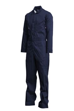 CVFRD7NY Description LAPCO FR deluxe coveralls are hard to beat with high-quality construction, premium fabric, and deluxe features to keep you comfortable and safe. Lightweight, durable fabric. Triple-needle stitching on the seams. Sewn with Nomex® thread. Covered brass zippers with Nomex® tape. Covered metal snaps on the placket. Covered metal snaps on the wrist and leg cuffs. Elastic at the back of the waist. Pencil pockets on the left arm and left chest. Two zippered chest pockets. Right bac Mens Coveralls, Bib Overalls, Leg Cuffs, Chest Pocket, Cotton Twill, Overalls, Pencil, Elastic, Navy