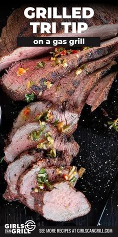 Discover the deliciousness of Grilled Tri-Tip! This versatile cut of beef is perfect for grilling and offers a unique flavor profile. By using the reverse sear method, you'll achieve a perfectly cooked steak with a juicy interior and a crispy exterior. This recipe is easy to follow and perfect for any occasion. Pin this recipe now and impress your guests with your grilling skills! #grilledtritip #grillingrecipes #bbqrecipes Tri Tip Grill, Grilled Tri Tip, Bbq Tri Tip, Tri Tip Steak Recipes, Smoked Tri Tip, Cooking Tri Tip, Coffee Rub, Traeger Recipes