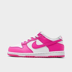 Girls' Little Kids' Nike Dunk Low Casual Shoes Cute Nike Shoes Dunks, Cute Nike Shoes Pink, Kids Nike Dunks, Nike Shoes For Kids, Nike Girls Shoes, Valentines Shoes, Shoes For Girls Kids, Nike Shoes Kids