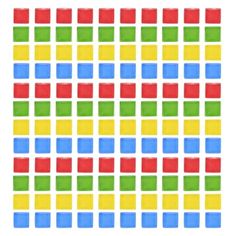 an image of colorful squares on white paper