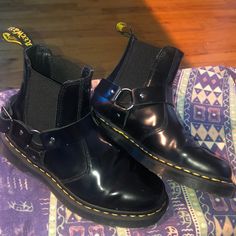 Reposhing This Item I Purchased From @Haileyvaldez18. Loved It, But Ready To Rotate For Something New. Questions? Leave A Comment Below! Shoes Dr Martens, Dr Martens Womens, Dr Martens Black, Dr Martens Shoes, Martens Shoes, Dr. Martens, Biker Boot, Something New, Chelsea Boots