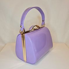 Luxury Rectangular Purple Satchel, Purple Clutch Evening Bag For Formal Occasions, Chic Purple Evening Bag For Formal Occasions, Formal Purple Clutch Evening Bag, Formal Purple Rectangular Evening Bag, Vintage Purple Bags For Formal Occasions, Elegant Lavender Formal Bag, Vintage Purple Party Bag, Vintage Purple Party Bags