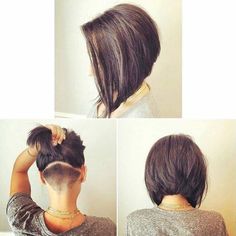 Bob With Undercut, Undercut Hairstyles Women, Undercut Bob, Corte Pixie, Lob Haircut, Inverted Bob, Undercut Hairstyles