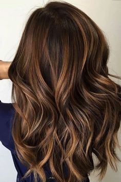 Caramel Brown Hair Color, Dark Brown Hair Balayage, Caramel Brown Hair, Sombre Hair, Highlights For Dark Brown Hair, Fall Hair Color For Brunettes, Caramel Highlights, Brown Hair Balayage, Balayage Brunette