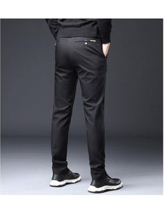 JAYWOOD Men's Straight Slim Fit Business Pants - AM APPAREL Winter Casual Slim Fit Dress Pants, Winter Business Slim Fit Pants, Casual Slim Work Pants, Winter Business Casual Slim Fit Dress Pants, Winter Slim Fit Dress Pants For Business Casual, Casual Slim Workwear Pants, Casual Slim Fit Dress Pants For Business, Business Slim Fit Chinos, Casual Business Dress Pants Ankle-length