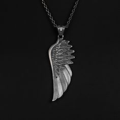 These 925K Sterling Silver Angel Wings Necklace photos are taken with original and every item has handmade engraving details. It's very elegant and classy for everyday use but also can be preferred as a gift for friends and family for an eternal memorial. *  Item Details * Gender : Male / Female * Material : 925 Sterling Silver * Pendant Diameter : 4.30 x 2.15 cm (1.37 x 1.06 inc) * Bail With : Suitable for up to 3.00 mm Chain * Pendant Weight : 12.75 Grams * Chain Thickness : 0.15 cm -( 0.06 in Classic Antique Silver Sterling Silver Necklaces, Classic Antique Silver Sterling Silver Necklace, Silver Engraved Wing-shaped Jewelry, Engraved Wing-shaped Silver Jewelry, Silver Engraved Necklace For Memorial, Classic Sterling Silver Necklace For Memorial, Luxury Silver Jewelry For Memorial, Engraved Silver Necklace For Memorial, Luxury Silver Memorial Jewelry