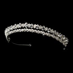 double row crystal headband #9832 Diamond Earrings Indian, Double Headband, Tiara Headpieces, Fancy Jewelry Necklace, Crystal Tiara, Princess Jewelry