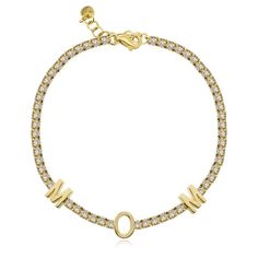 Diamond Tennis Mom Bracelet MATERIALS Available in 14k Yellow Gold, Rose Gold, and White Gold DETAILS Total Carat: 2 ctsTotal Weight: 5.43gr72 round diamondsColor: GHClarity: SiTotal Length 6.75"*Can be made shorter or longer upon request. *If in stock please allow 3-4 days for delivery. If back-ordered, please allow 4 -5 weeks for delivery. Rush options may be available, please contact hello@alevjewelry.com Tennis Mom, Bracelet Materials, Mom Bracelet, Moms Bracelet, Tennis Bracelet Diamond, How To Make Shorts, Tennis Bracelet, Gold Details, Gold Rose