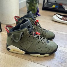 In A Great Condition Current Retail Up To $1100 Travis Scott 6, Cactus Jack, Travis Scott, Nike Air Jordan, Mens Shoes Sneakers, Nike Shoes, Air Jordans, Shoes Sneakers, Men's Shoes