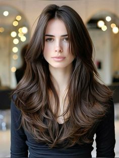 Romantic Haircut For Long Hair, Hair Cuts Layers Long, Haircuts For Long Wavy Hair Layered, Womens Haircuts Long, Medium Length Hair Long Layers, Layered Haircuts For Long Hair Wavy, Chicken Breast Recipes Pasta, Long Length Haircut With Layers, Invisible Layers