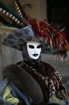 Masquerade Outfit, Fur Costume