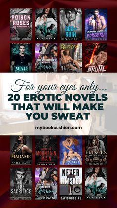 20 Erotic Novels that will Make You Sweat | Book Recommendations Books To Read In 2023, Before 2023, Reading Romance Novels, Reading Romance