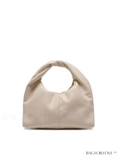 BagForLove - Hobo Bag with Elegant Twist Detail Product Description Color Apricot Details Ruched Bag Size Medium Type Hobo Bag Style Elegant Pattern Type Plain Strap Type Top Handle Composition 100% Polyurethane Material PU Leather Size Chart INCH CM Bag Length Bag Width Bag Height Handle Height 11 inch 3.1 inch 9.8 inch 3.9 inch Bag Length Bag Width Bag Height Handle Height 28 cm 8 cm 25 cm 10 cm Details Pictures Similar Products h2 { text-align: center; } /* æ¢è¡ */ li{ white-space: normal; Casual Hobo Bag With Top Handle, Cream Hobo Bag With Double Handle, Trendy Pouch-shaped Hobo Bag, Trendy Hobo Pouch Bag With Handles, Trendy Pouch Hobo Bag With Handles, Ruched Bag, Inch Bag, Details Pictures, Elegant Pattern