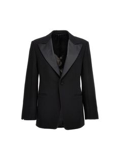 Tuxedo Blazer Jacket Tuxedo Blazer, Ferragamo Shoes, Buy Shoes, Wool Blazer, Blazer Coat, Flip Flop, Salvatore Ferragamo, Comfortable Shoes, Men's Blazer