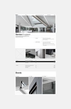 the website design is clean and modern, with minimalist details to it's content