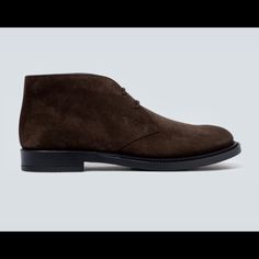 New Tod’s Men’s Suede Ankle Boots Without Box Size: 10 1/2 Color: Brown Original Price: $625 Super Comfortable, Soft Suede Materials. Heel: 1 1/4 In Shaft: 4 In Leather - Upper, Lining & Insole Comes From Pet And Smoke Free Home. Classic Brown Chukka Boots For Business, Formal Calf Leather Boots, Business Chukka Boots Ankle Style, Formal Goodyear Welted Desert Boots With Plain Toe, Business Desert Ankle Boots With Goodyear Welt, Business Desert Ankle Boots Goodyear Welted, Brown Goodyear Welted Desert Boots For Business, Classic Formal Desert Boots With Moc Toe, Classic Formal Chukka Boots For Fall