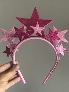 Tiara carnaval 2018 Star Headband, 12 December, Diy Hair Accessories, Ear Headbands, Sewing For Kids, Costume Halloween