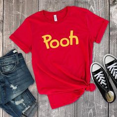 Winnie The Pooh Disneyland, Disney Group Shirts, Pooh Shirt, Family Shirts Disney, Winnie The Pooh Shirt, Custom Disney Shirts, Disney Family Shirts, Disneyland Shirts, Disney Etsy