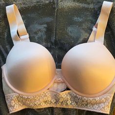 This Push Up Bra Adds One Cup Size, Has A Stretchy Lace Band That Goes All Around The Base, Has Wide, Durable Straps, In A Pastel Pink Color, Perfect For The Warmer Weather! New Without Tags, Bought Wrong Size Victoria's Secret Push-up Bra With Padded Cups, Feminine Stretch Bra Partially Lined, Victoria's Secret Padded Push-up Bra, Victoria's Secret Fitted Bra With Medium Bust Support, Victoria's Secret Full Coverage Bra With Removable Pads, Victoria's Secret Stretch Low-cut Bra, Victoria's Secret Bra With Removable Pads And Stretch, Victoria's Secret Stretch Bra With Removable Pads, Victoria's Secret Feminine Bra With Removable Pads