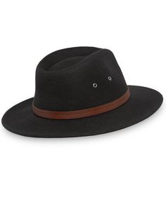 in stock Casual Black Felt Hat For Travel, Casual Felt Hat For Spring, Casual Felt Hat With Flat Bill For Fall, Fedora, Buy Online, Hats