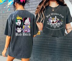 Disney Villain Shirt, Disney World Outfits, Disney Villain, Stylish Mom, The Worst Witch, Disney Shirt, Club Shirts, Disney Shirts, Disney Outfits