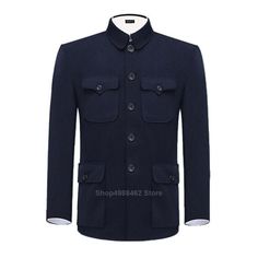 New Hot Sale Fashion Men‘s Male Boy Mens Coats  Overcoats Jacket Outwear Slim fit  Clothes Specifications:  Material : Size :US XS S M L XL XXL XXXL 4XL 5XL /Asian M L XL XXL XXXL XXXXL XXXXXL 6XL 7XL The Tag of The clothes you received  is Marked as Asian Size(Eg : if you Ordered US L=Asian XXL,the tag is XXL) China Item Run small,Suggest you choose next size up Than Usual  If you are not sure about the size,please give me your height in CM and weight in KG and the size you usually wear Any pro Fitted Nehru Jacket With Stand Collar And Pockets, Tailored Long Sleeve Pea Coat With Pockets, Business Blazer With Stand Collar And Pockets, Workwear Nehru Jacket With Stand Collar And Pockets, Business Sport Coat With Pockets And Long Sleeves, Business Sport Coat With Flap Pockets And Long Sleeve, Casual Nehru Jacket With Stand Collar, Casual Nehru Jacket With Stand Collar And Pockets, Tailored Nehru Jacket With Long Sleeves For Winter