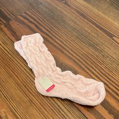 Size: Os Color: Pink Condtion: Nwt Never Worn No Flaws! Always Open To Offers On All Items! Fast Shipping! Bundle And Save! Comment Below If You Have Any Questions! Casual Warm Knit Socks, One Size Cozy Cable Knit Socks, Cozy Cable Knit Socks One Size, Cozy One Size Cable Knit Socks, Casual Pink Knitted Socks, Soft Knitted Casual Socks, One Size Cable Knit Socks, Casual Indoor Socks, Cozy Soft Socks For Spring