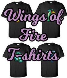 What better way to show off your love for a certain Wings of Fire character than with a shirt? This listing has a selection of a wide variety of characters from the Wings of Fire Series, and features characters from  the books. Even if you aren't into the series, it would be surely loved by anyone with a love of dragons Note: These are adult American sizes. We do have a select amount of youth sizes available if needed These shirts are made by the company Gildan, which is a reputable company and Fandom Tops For Fan Conventions, Fandom Tops With Text Print For Fan Merchandise, Fandom Graphic Print Tops For Fan Conventions, Fandom Screen Print Tops For Fan Gatherings, Themed Tops With Graphic Print For Fan Conventions, Themed Graphic Print Tops For Fan Conventions, Fandom Short Sleeve Tops For Fan Gatherings, Fandom Graphic Print Tops For Fan Gatherings, Fandom Graphic Print Tops