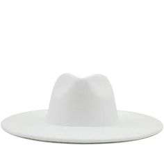 Elevate your style with our sleek wide brim fedora hat, a timeless accessory that exudes sophistication and flair. Crafted from high-quality materials, this fedora offers both style and durability, making it a versatile addition to any wardrobe. Add a dash of sophistication to your ensemble with our sleek wide brim fedora hat and step out in style.Key characteristics: Timeless Style: The fedora hat embodies timeless style, offering a classic yet contemporary look that never goes out of fashion. Wide Brim: The wide brim not only adds a touch of elegance but also provides ample shade and sun protection, making it ideal for outdoor activities. Structured Crown: The hat features a structured crown that maintains its shape, giving it a polished and refined appearance. Versatile Wearability: Sui Classic Solid Fedora For Spring, Modern Fitted Fedora With Flat Brim, Modern Fedora Panama Hat For Spring, Modern Wide Brim Fedora For Winter, Elegant Panama Hat With Flat Crown For Fall, Elegant Felt Hat With Flat Crown For Spring, Fitted Solid Color Fedora Top Hat, Modern Wide Brim Winter Hat, Modern Spring Brimmed Hat