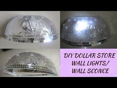 Glam Sconces, Wall Light Decor, Bling Items, Glam Lamps, Diy Light Bulb, Diy Lantern, Diy Bling, Diy Light, Light Decor