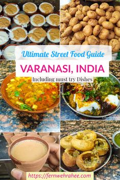 Varanasi Food, Famous Street Food, India Trip, India Travel Guide, Indian Street, Goa India, Best Street Food, Chaat Masala, Indian Street Food