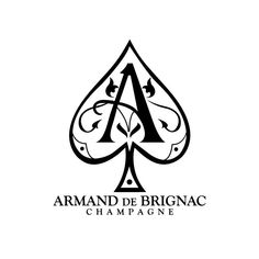 the logo for armand de brigac champagne