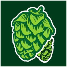 an image of a green hop