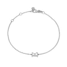 This bracelet showcases your chosen initial in a refined and delicate design. Its minimalist style makes it versatile for any occasion, whether you're dressing up for a special event or adding a personal touch to your everyday ensemble. Ideal as a thoughtful gift or a personal treat, it’s a timeless addition to any jewelry collection. Available in 14K Yellow Gold, White Gold and Rose Gold Chain length = 6in - 7in adjustable Letter size = 7mm Initial Bracelet Gold, Rose Gold Chain, Diamond Cocktail Rings, Delicate Design, Band Bracelet, Tennis Necklace, Initial Bracelet, Gold Initial, Mens Band