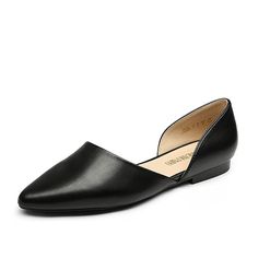 Sleek Pointed Toe Slip-on Flats For Work, Slip-on Pointed Toe Flats For Fall, Office Flats With Medium Width And Closed Toe, Office Flats Closed Toe, Pointed Toe Flats With Removable Insole, Medium Width, Pointed Toe Flats With Removable Insole, Sleek Office Closed Toe Flats, Spring Flat Slip-ons For Office, Office Slip-ons With Flat Heel For Spring