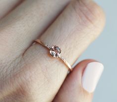 Sapphire Engagement Ring Round, Round Sapphire Engagement Ring, Ring Saphir, Champagne Sapphire, Oval Morganite Ring, Saphir Ring, Flawless Diamond, Engagement Ring Round, Pave Diamond Band